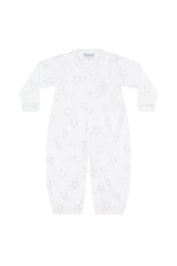 Image of Grey Stars Print Converter Gown