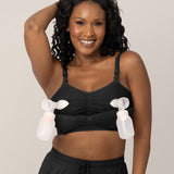 Sublime® Hands-Free Pumping & Nursing Bra | Black