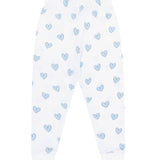 Blue Heart Print Pajama