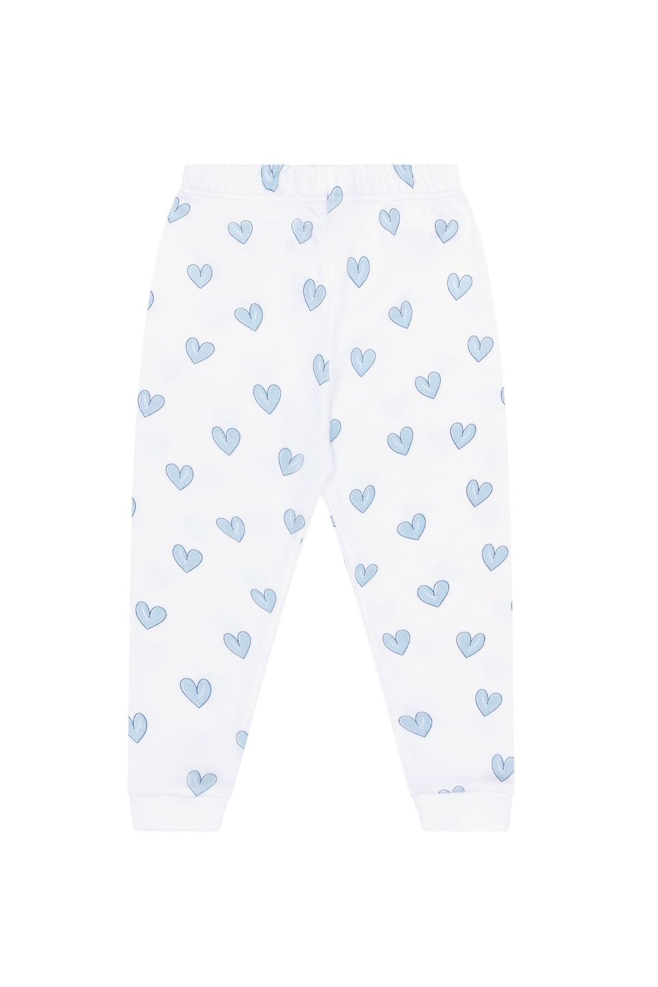 Blue Heart Print Pajama
