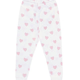 Pink Heart Print Pajama