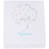 Pink Heart Print Crib Sheets