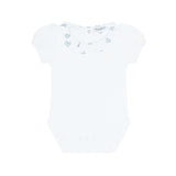 Blue Heart Print Onesie Set