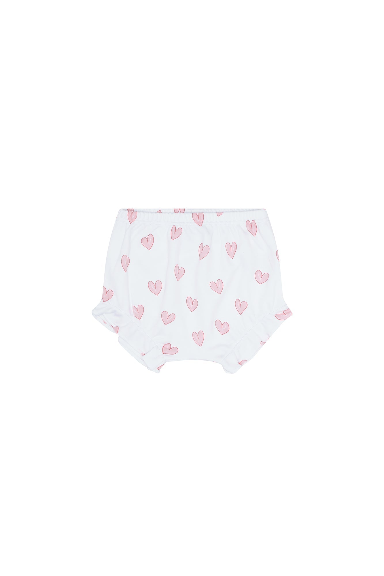 Image of Pink Heart Print Onesie Set