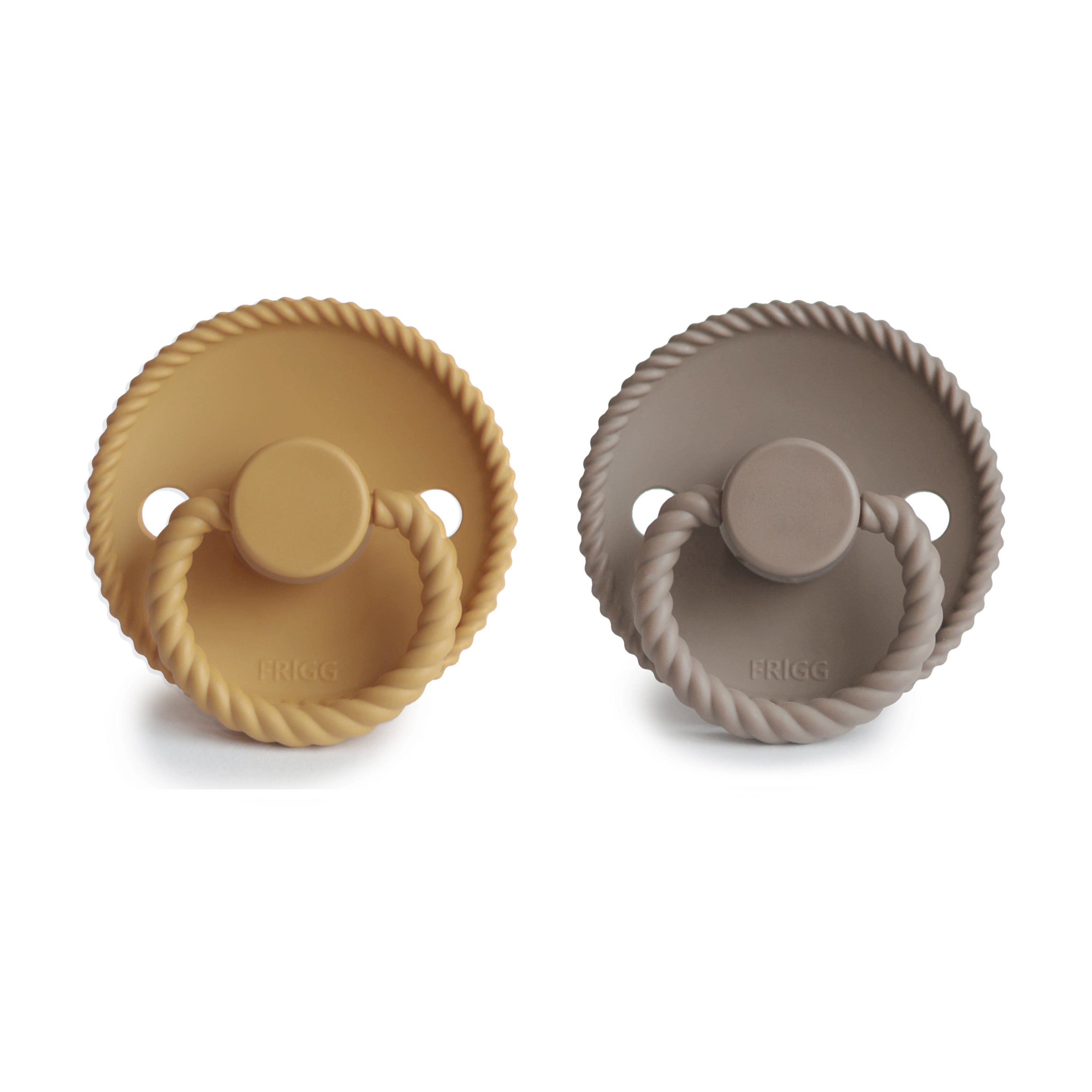 Image of FRIGG Rope Silicone Pacifier 2-Pack