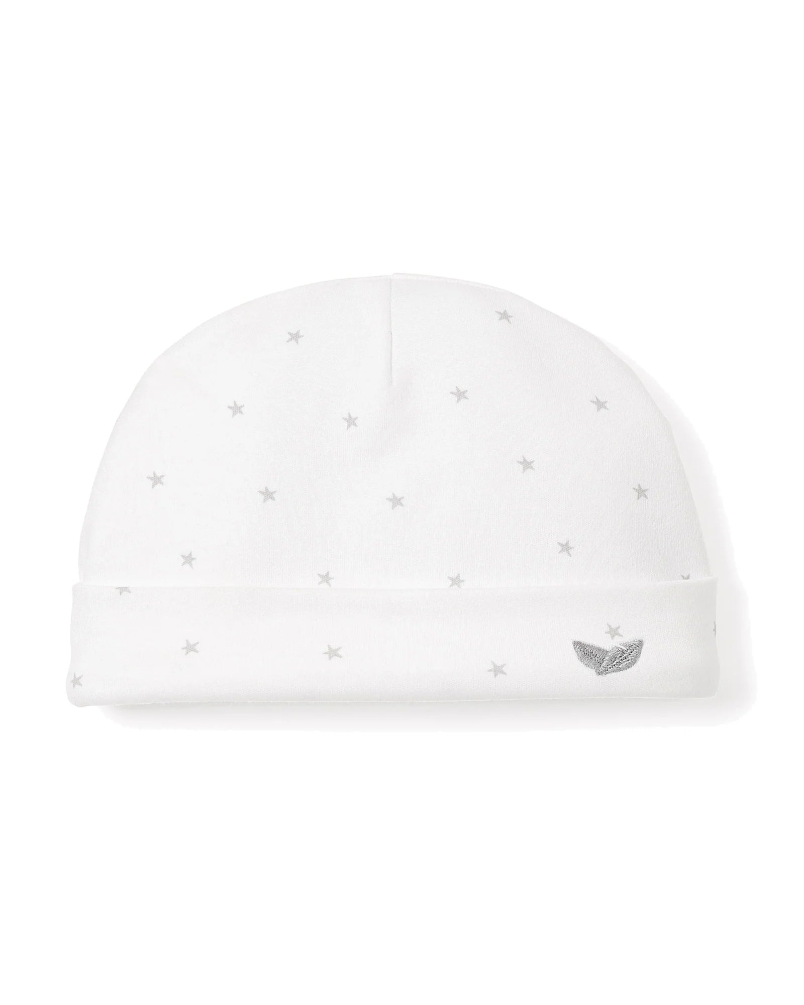 Baby's Pima Hat in Grey Stars