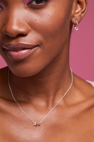 Estella Bartlett Trio Flower Necklace