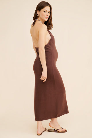 Emmi Halter Midi-Dress