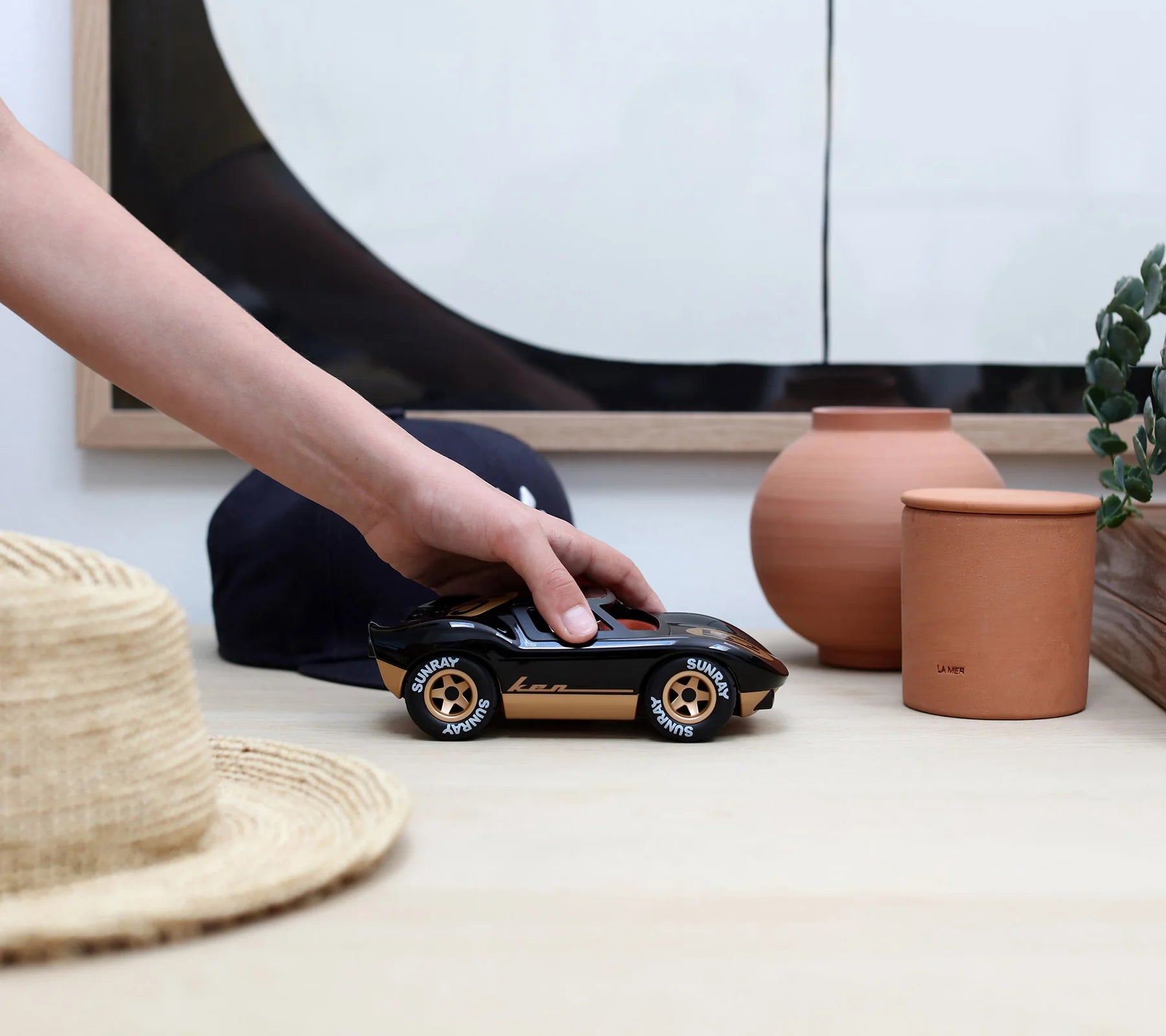 Playforever Car MINI KEN CAVE Black