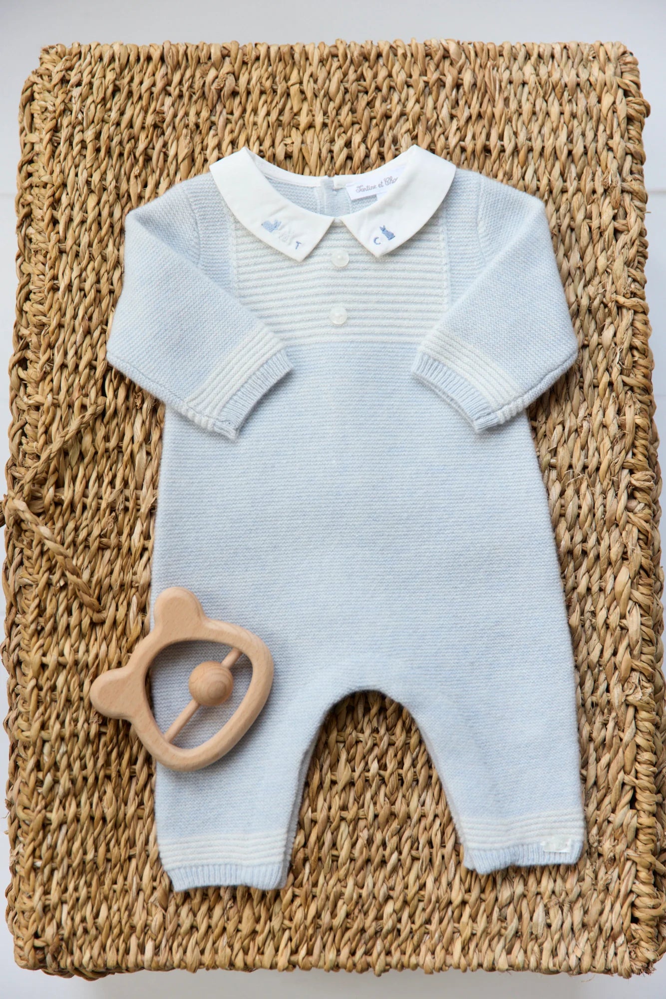 Jumpsuit long Blue celestial Smocks