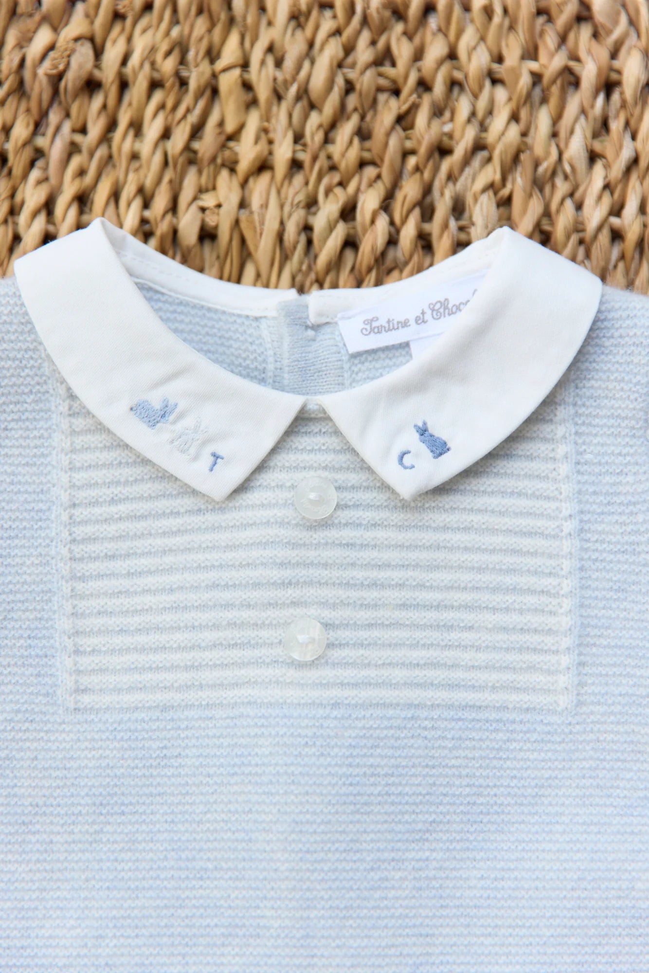 Image of Jumpsuit long Blue celestial Smocks