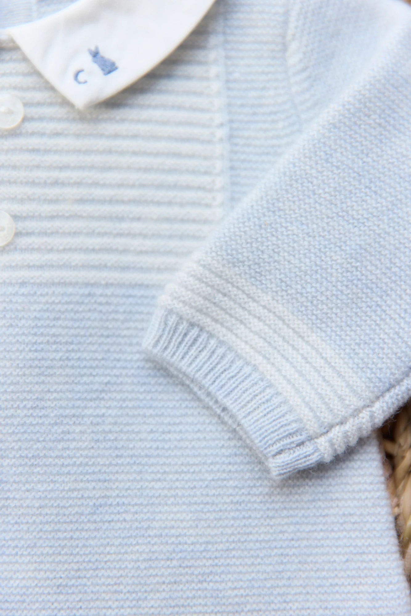 Image of Jumpsuit long Blue celestial Smocks