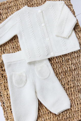 Tartine et Chocolat Outfit Long Ecru twists