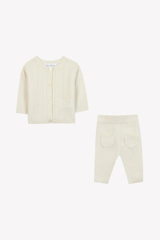 Tartine et Chocolat Outfit Long Ecru twists