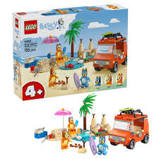 Lego Bluey's Beach & Family Car Trip