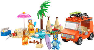 Lego Bluey's Beach & Family Car Trip