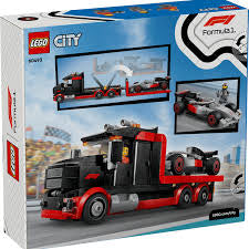 Lego F1 Display Truck with Audi F1 Race Car