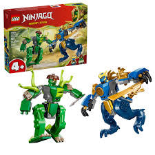 Lego Jay's Dragon Mech Fight