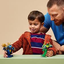 Lego Jay's Dragon Mech Fight
