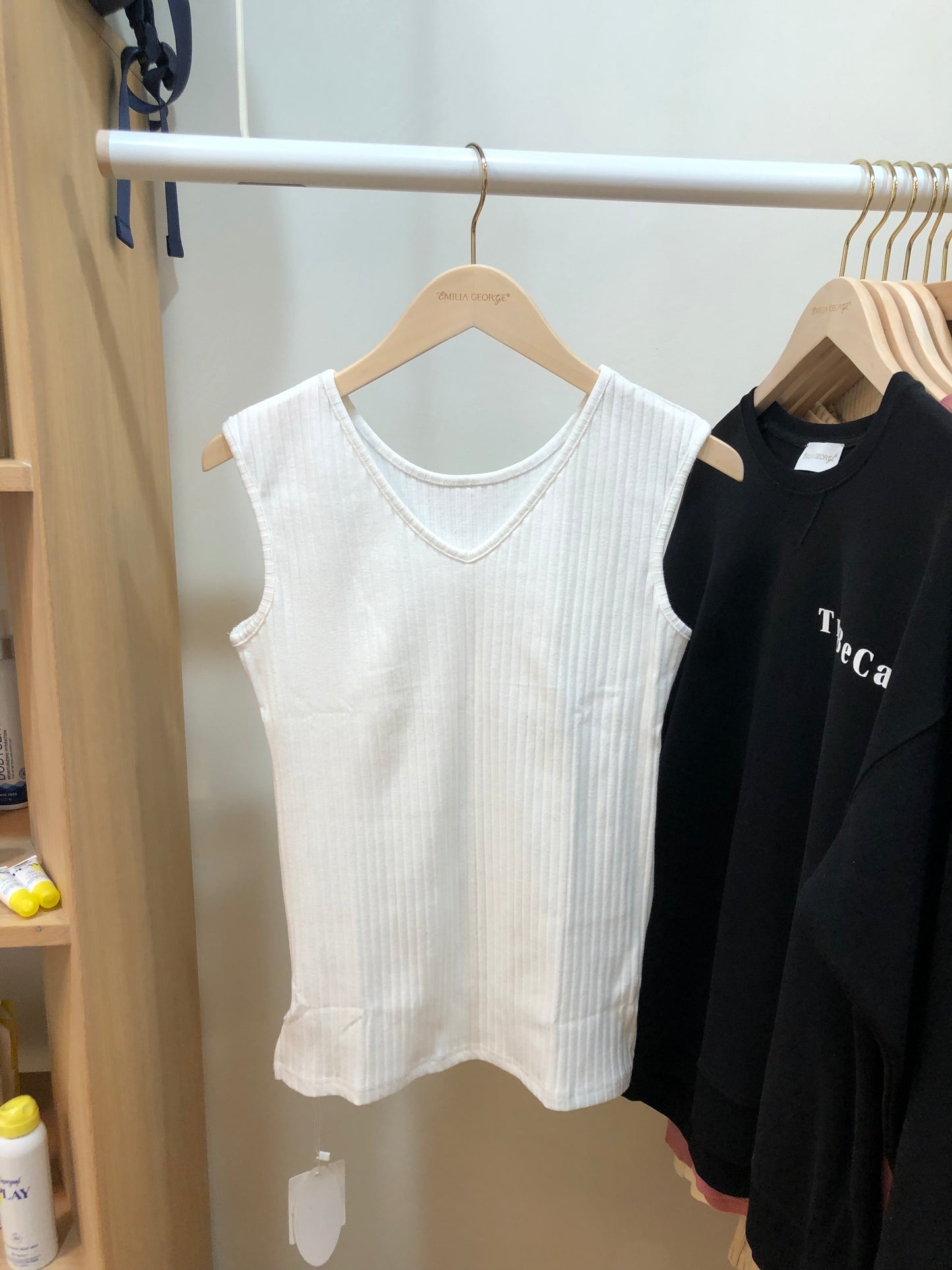 Sweet Mommy: Ribbed Tank Top