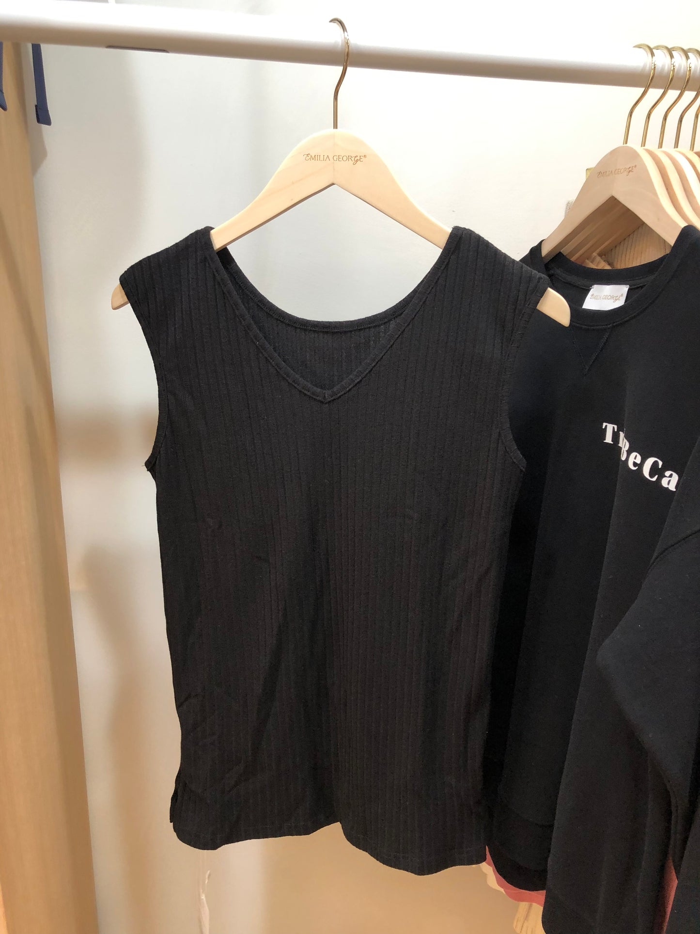 Sweet Mommy: Ribbed Tank Top