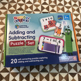 Adding and Subtracting Puzzle Set