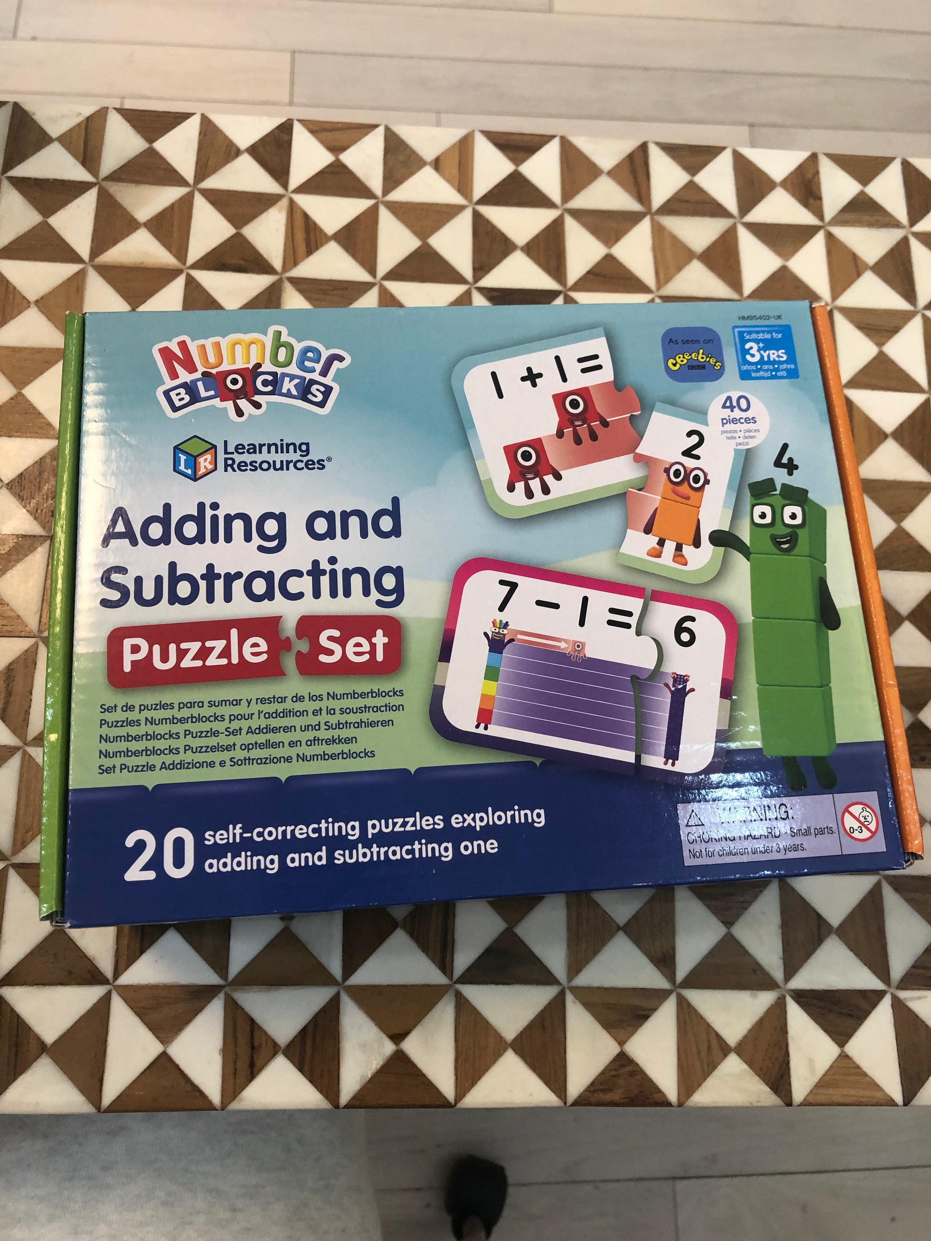 Adding and Subtracting Puzzle Set