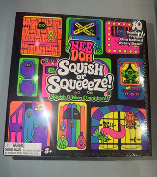 Needoh Squish or Squeeze - Squish-O-Ween Countdown!