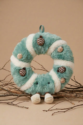 wreath shaped plushie