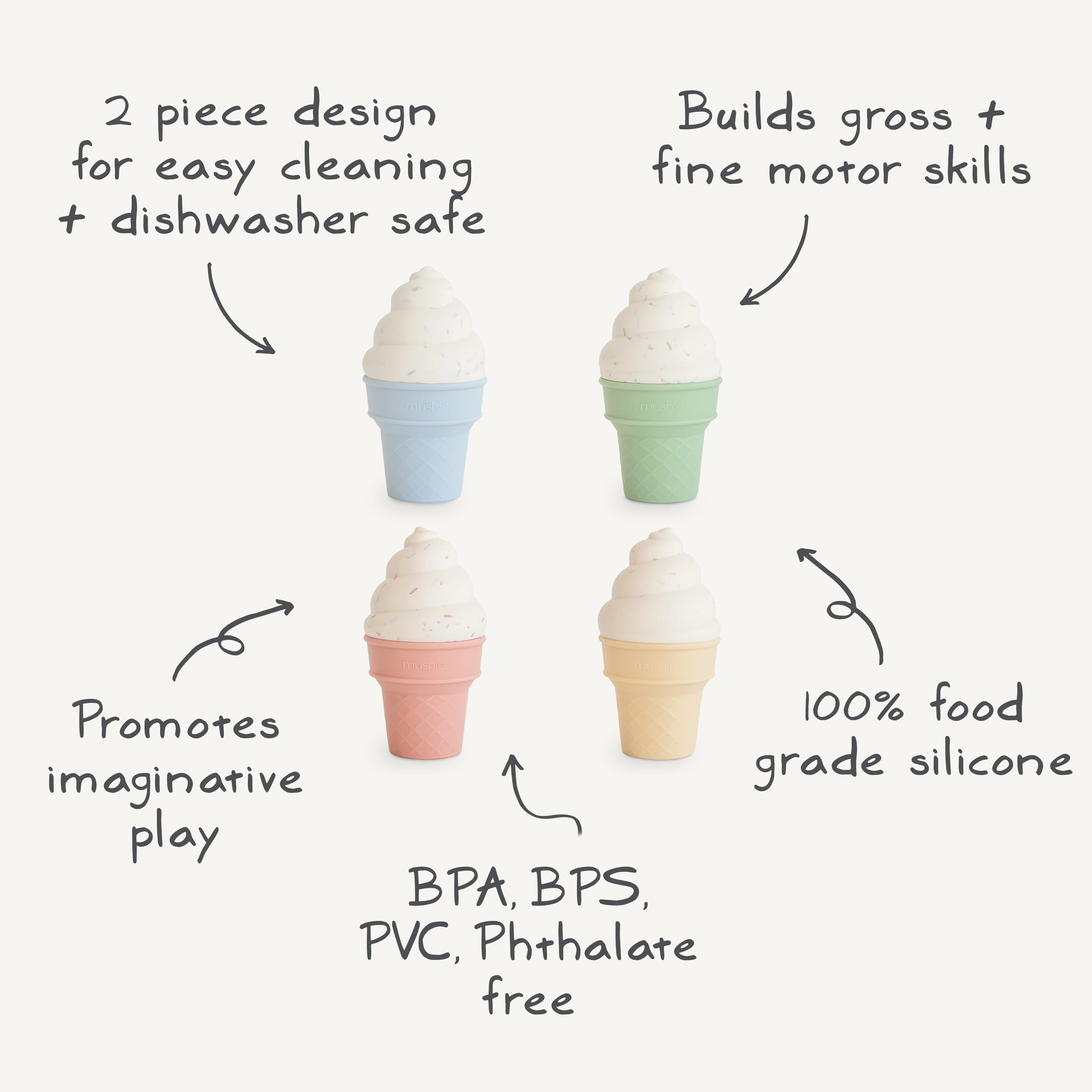 Image of Mix and Match Ice Cream Toy