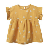 Clara Dress - Chamomile Sunshine Print