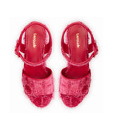 Miso Sandal In Rose Agami Velvet