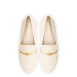 Katherine Loafer In Ivory Leather