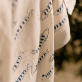 Muslin Wrap - South Seas Print Muslin