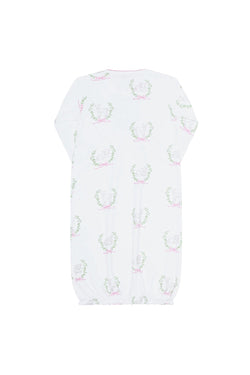 Image of Pink Lamb Print Gown