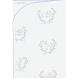 Blue Lamb Print Blanket