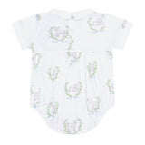 Blue Lamb Print Bubble