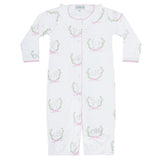 Pink Lamb Print Converter Gown