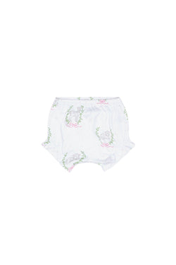 Image of Pink Lamb Print Diaper Cover Set