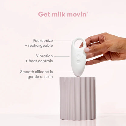 Frida 2-in-1 Heat and Vibration Lactation Massager