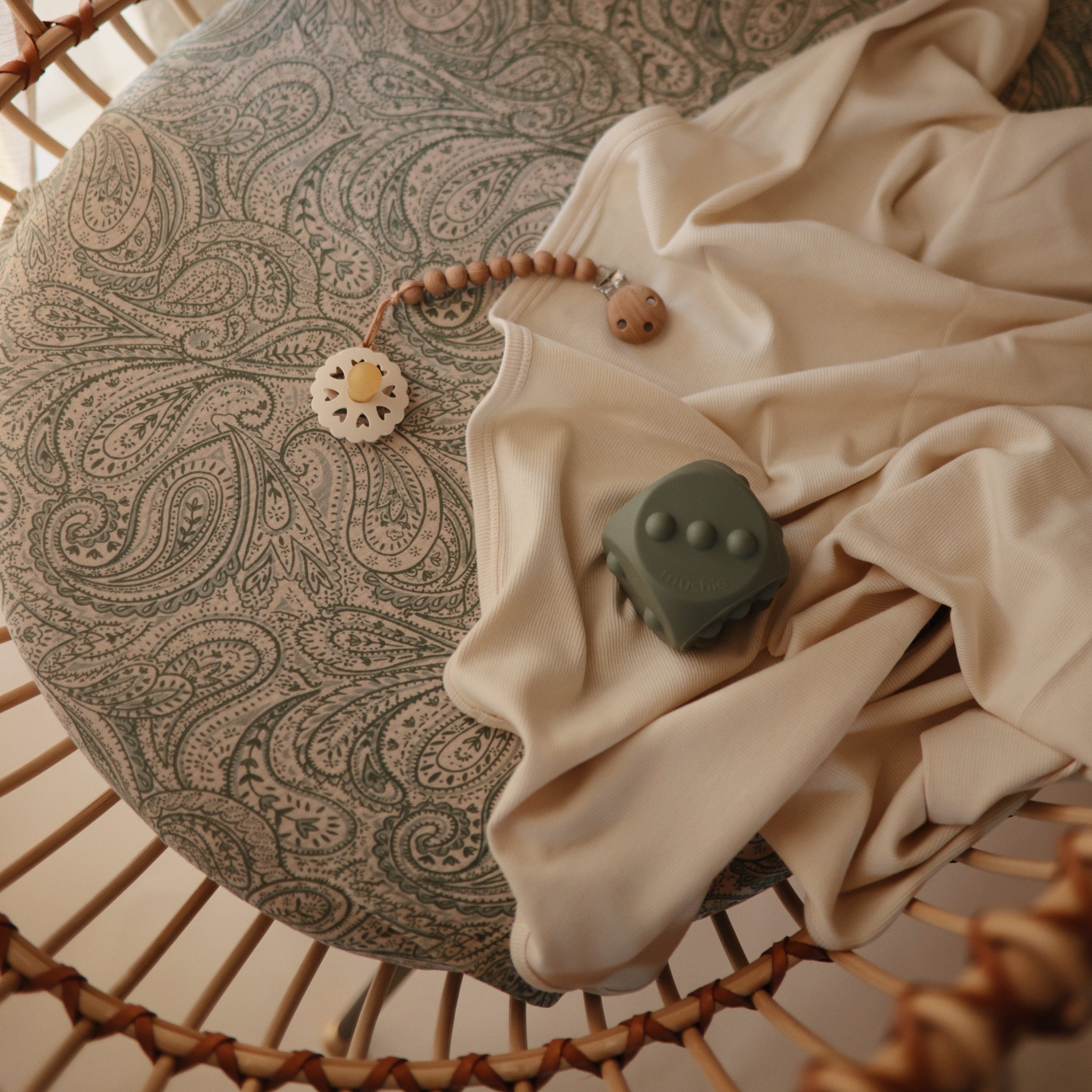 Image of Extra Soft Muslin Crib Sheet