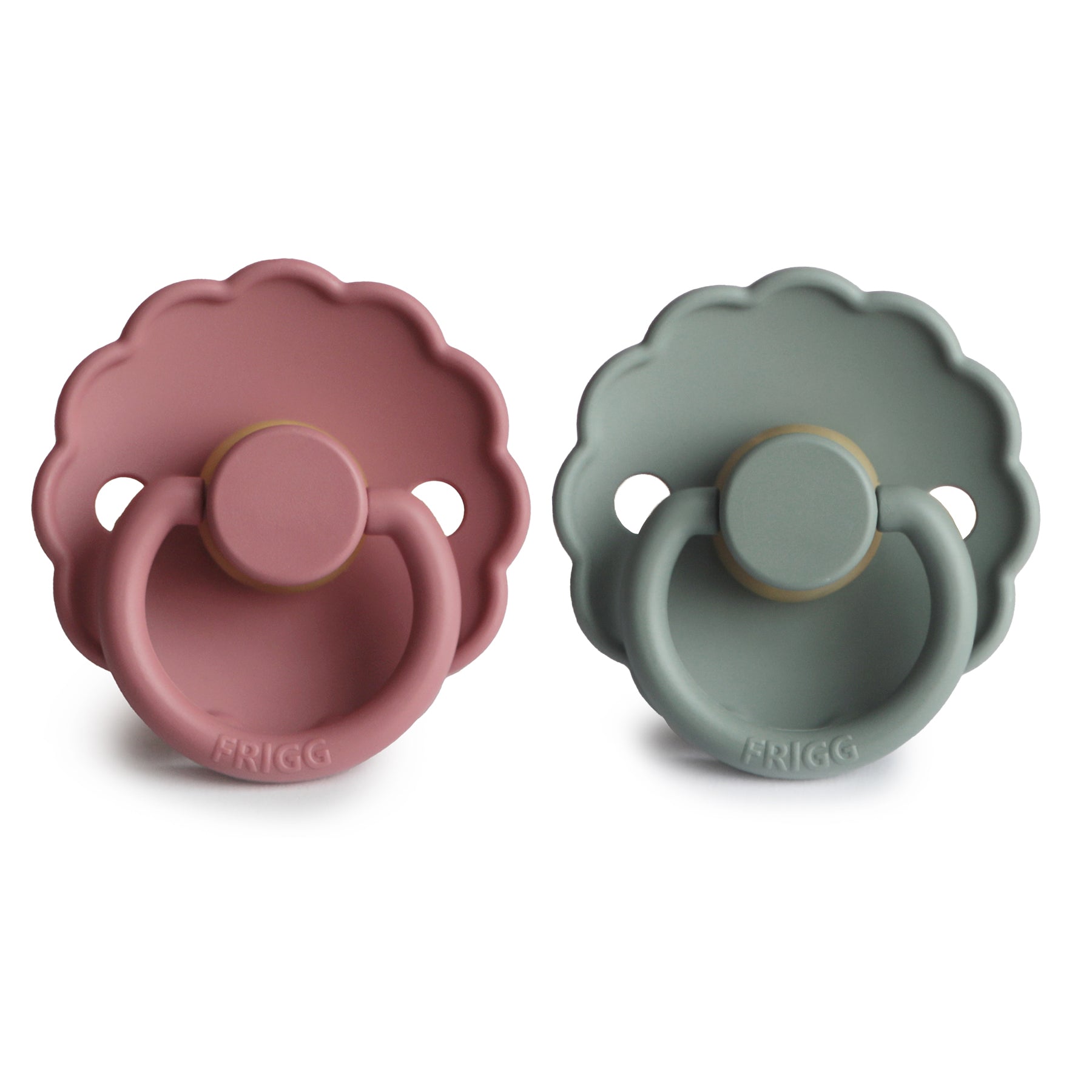 Image of FRIGG Daisy Natural Rubber Pacifier 2-Pack