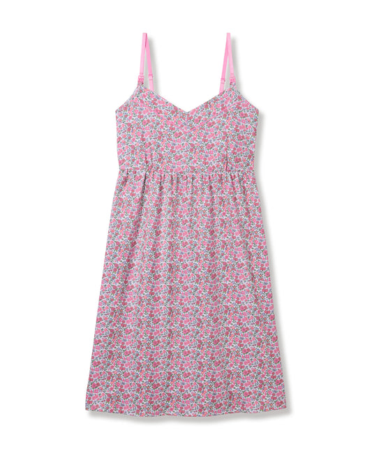 Women's Pima Maternity Nightgown in Fleur de Rose