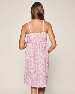 Image of Women's Pima Maternity Nightgown in Fleur de Rose