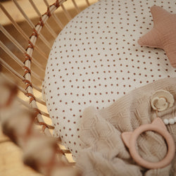 Image of Extra Soft Bassinet Muslin Crib Sheet