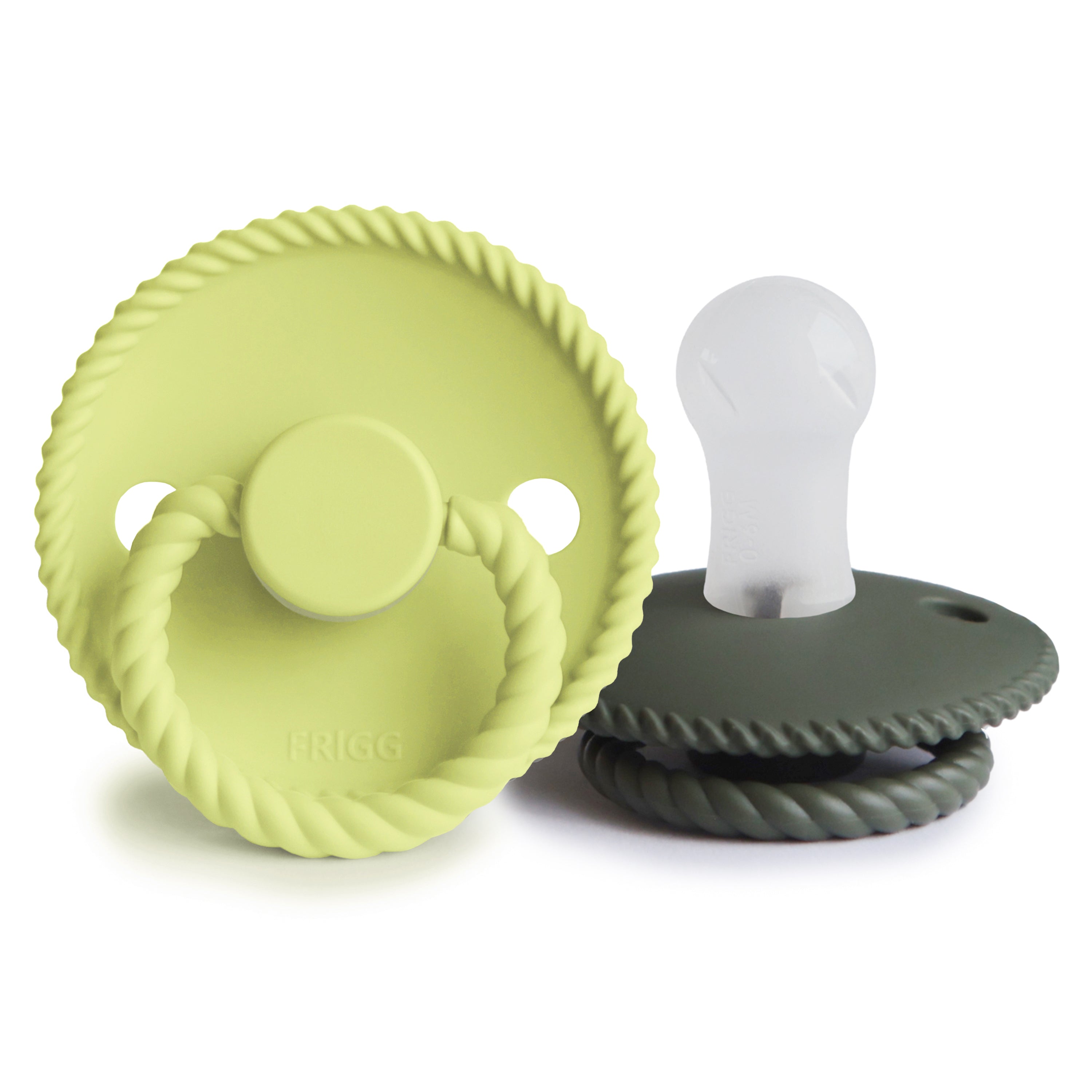 Image of FRIGG Rope Silicone Pacifier 2-Pack