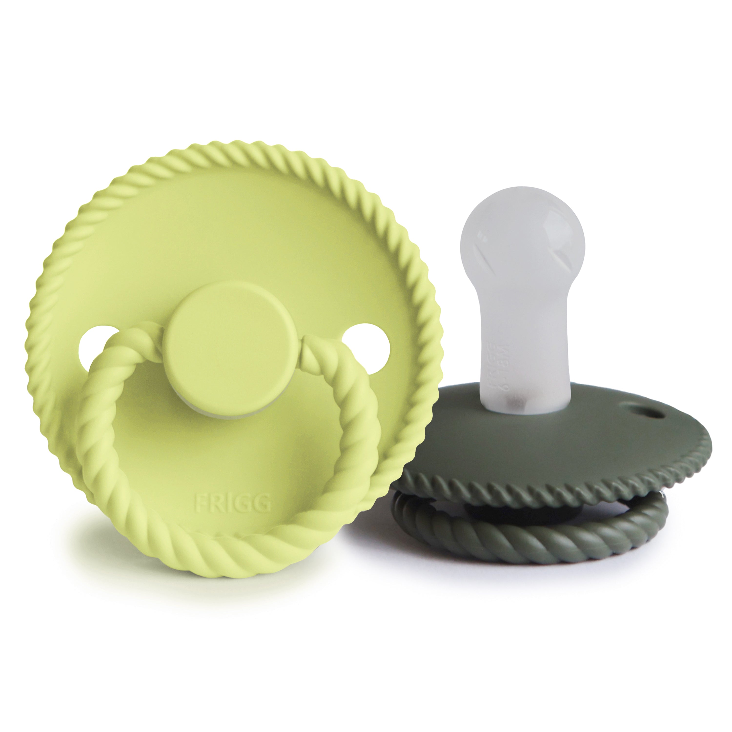 Image of FRIGG Rope Silicone Pacifier 2-Pack