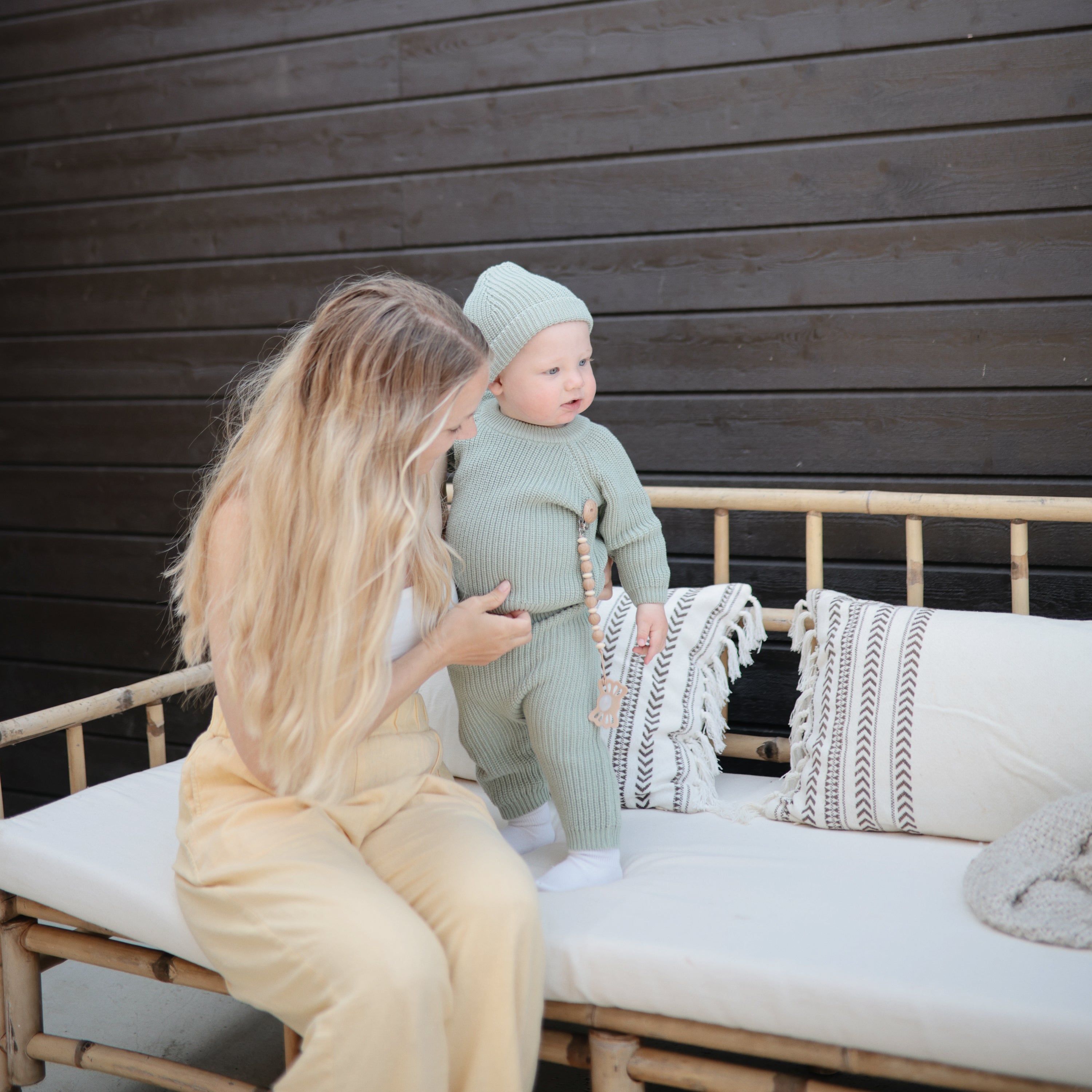 Image of Silicone Pacifier Clip | Luna