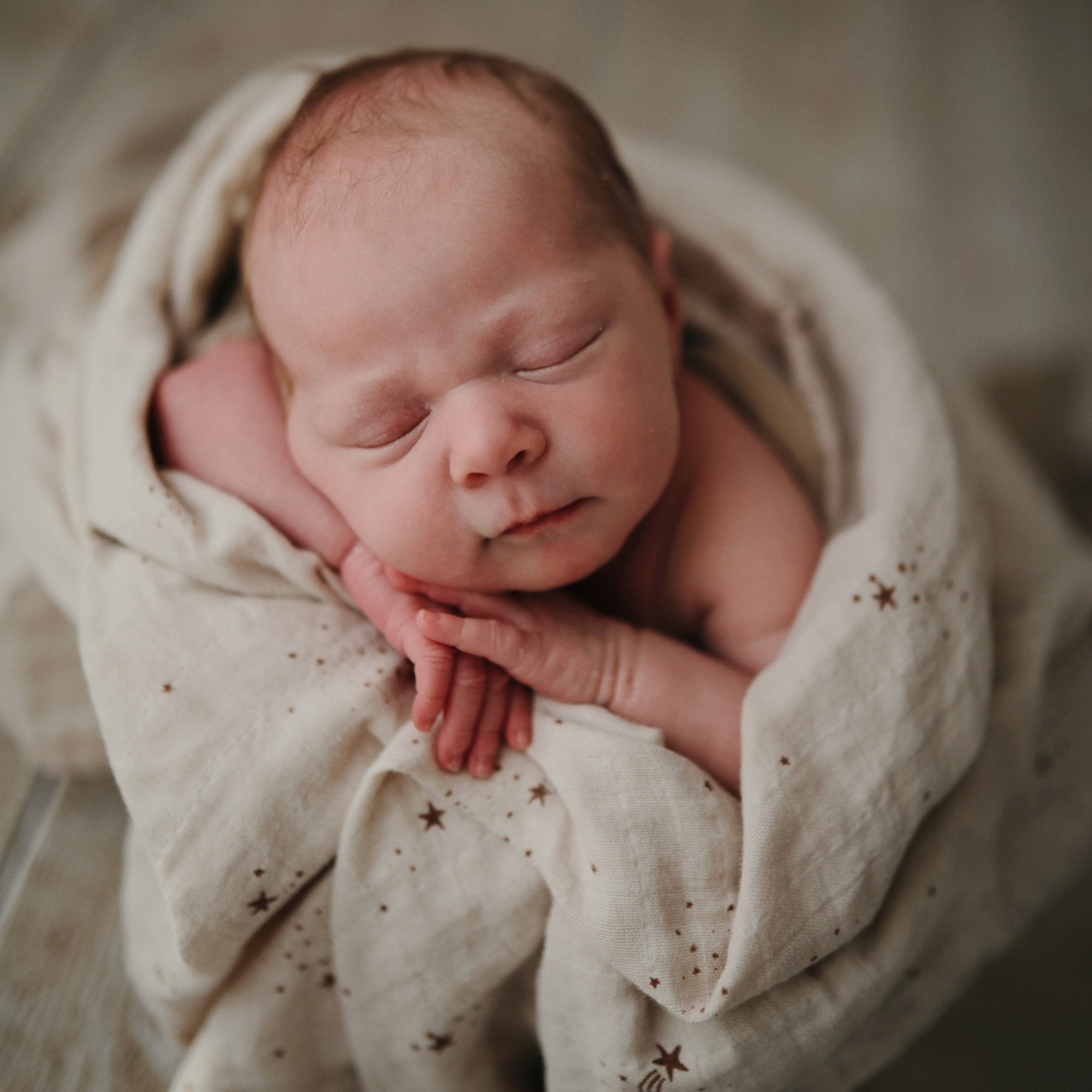 Image of Organic Cotton Muslin Swaddle Blanket