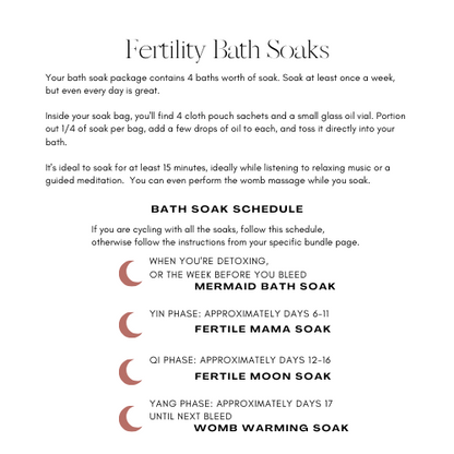 Fertile Mama Bath Soak